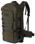 Pine Green coloured Seeland Enduro Backpack on white background #colour_pine-green