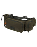 Pine Green coloured Seeland Enduro Utility Waist Pack on white background #colour_pine-green