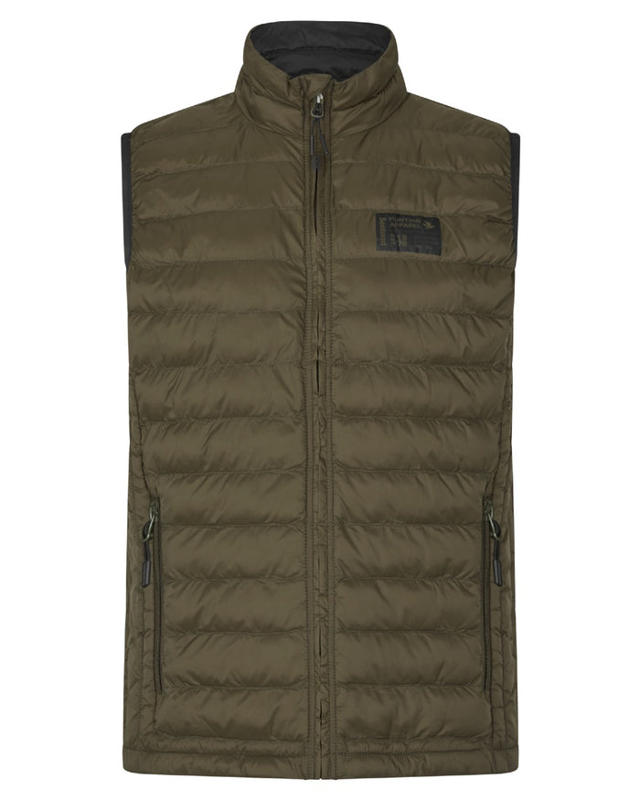 Light Pine Coloured Seeland Fahrenheit Waistcoat on white background #colour_light-pine