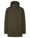 Light Pine Coloured Seeland Highpoint Jacket on white background #colour_light-pine