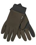 Pine Green Coloured Seeland Mens Target Gloves on white background #colour_pine-green