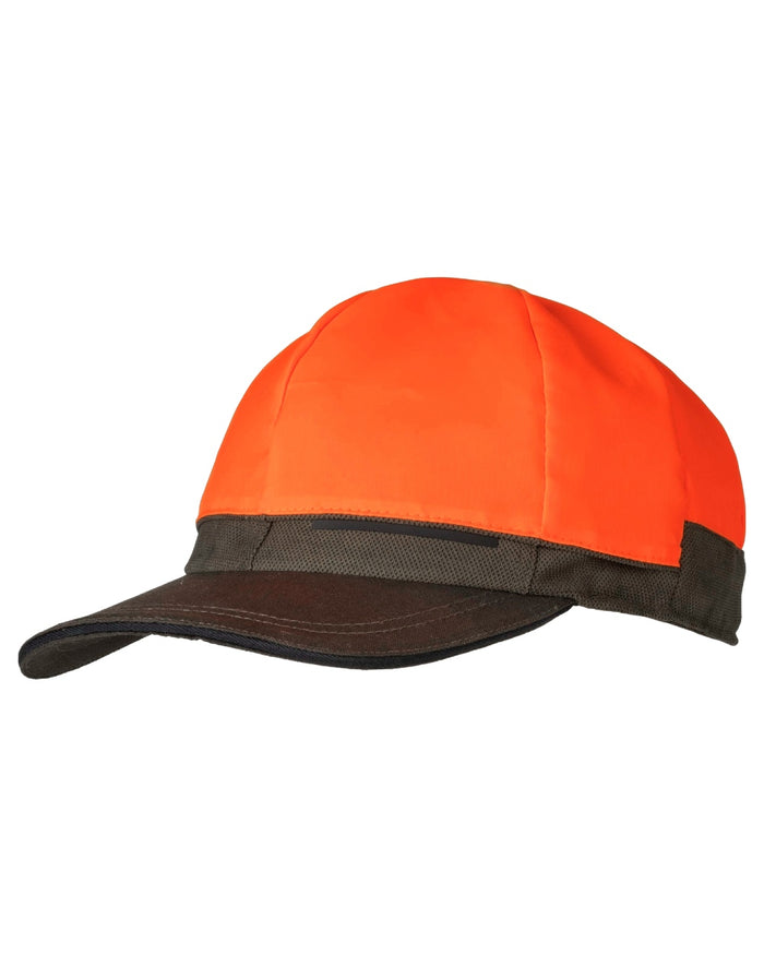Grizzly Brown coloured Seeland Ultimo Cap on white background #colour_grizzly-brown
