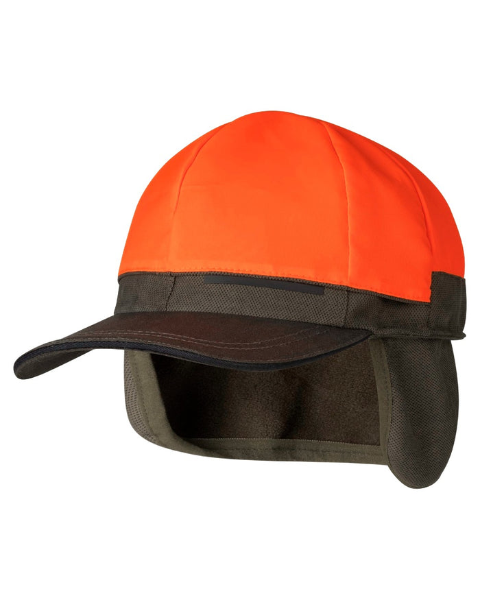 Grizzly Brown coloured Seeland Ultimo Cap on white background #colour_grizzly-brown