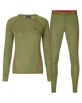 Capulet Olive Coloured Seeland Womens Hawker Base Layer on white background #colour_capulet-olive