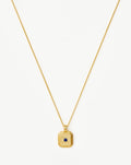 Star Ridge Birthstone Pendant Necklace | 18ct Gold Vermeil/Lapis Necklaces Missoma