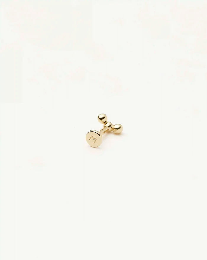 Fine Trio Piercing Stud Earring | 14ct Yellow Gold Earrings Missoma