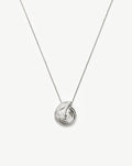 Spiral Large Pendant Necklace | Silver Plated Necklaces Missoma