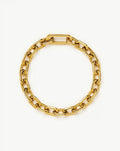 Square Paperclip Chain Bracelet | 18ct Gold Plated Bracelets Missoma