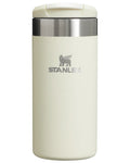 Cream Gloss coloured Stanley AeroLight Transit Mug 0.35L on white background #colour_cream-gloss