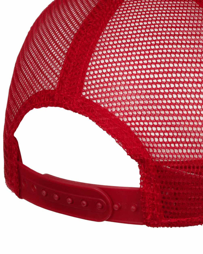 Blue White coloured Stetson Highway Trucker Cap on white background #colour_blue-white