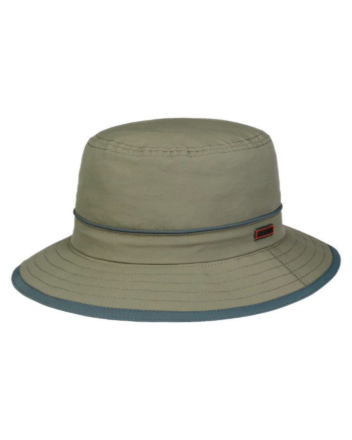 Olive Coloured Stetson Kettering Outdoor Hat on white background #colour_olive