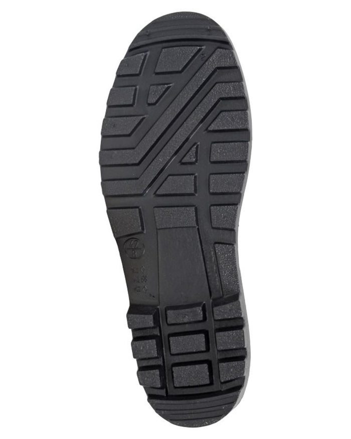 Green Black coloured Stormwells Gardener Shoe on white background #colour_green-black