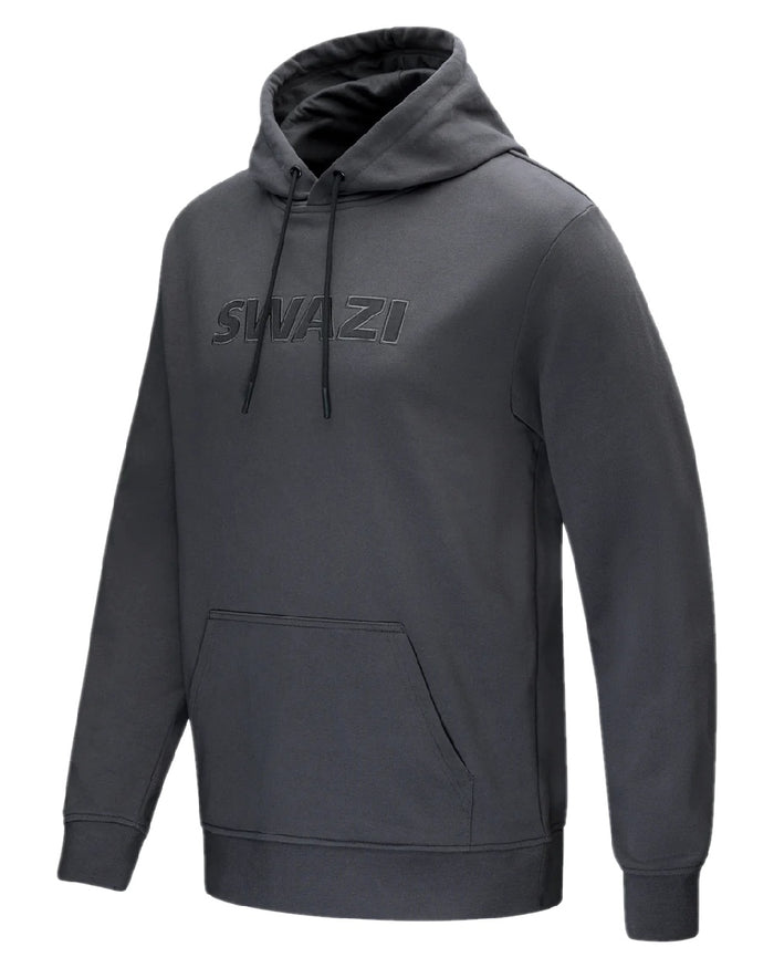 Granite Coloured Swazi Legend Hoodie on white background #colour_granite