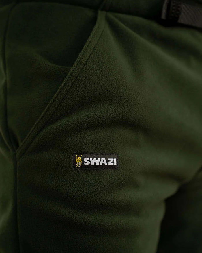 Olive Swazi Mens 4Wd Pants on white background #colour_olive