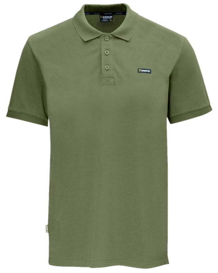 Ranger Colour Swazi Mens Polo Shirt on white background #colour_ranger