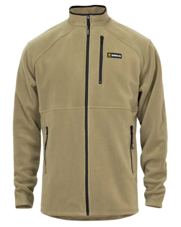Tussock Coloured Swazi Muskox Jacket on white background #colour_tussock