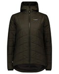 Bark coloured Swazi Womens Glacier Insulation Jacket on white background #colour_bark
