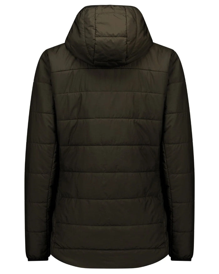 Bark coloured Swazi Womens Glacier Insulation Jacket on white background #colour_bark