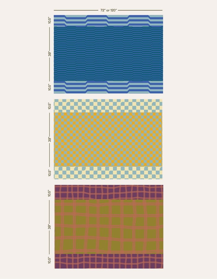 Tablecloth Reversible Stripe - Liza Pruitt