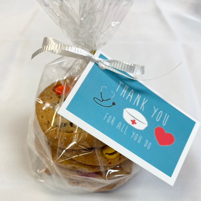 "Thank You for All You Do" Cookie 6 Pack with Gift Tag
