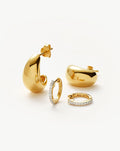 Dome Pave Earring Set Layering Sets Missoma