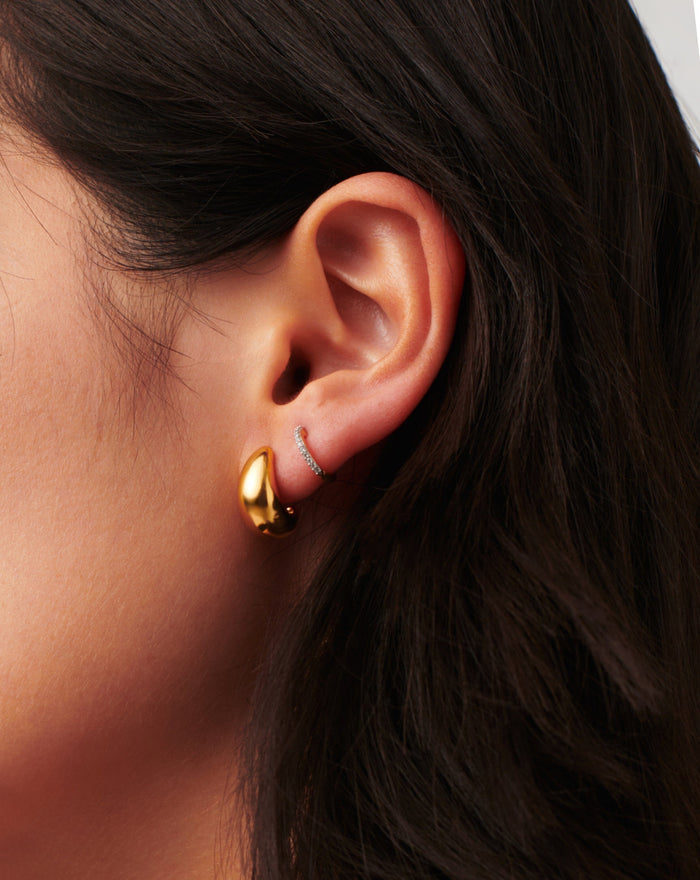 Dome Pave Earring Set Layering Sets Missoma