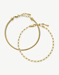 The Go-To Bracelet Set | 18ct Gold Plated Bracelets Missoma
