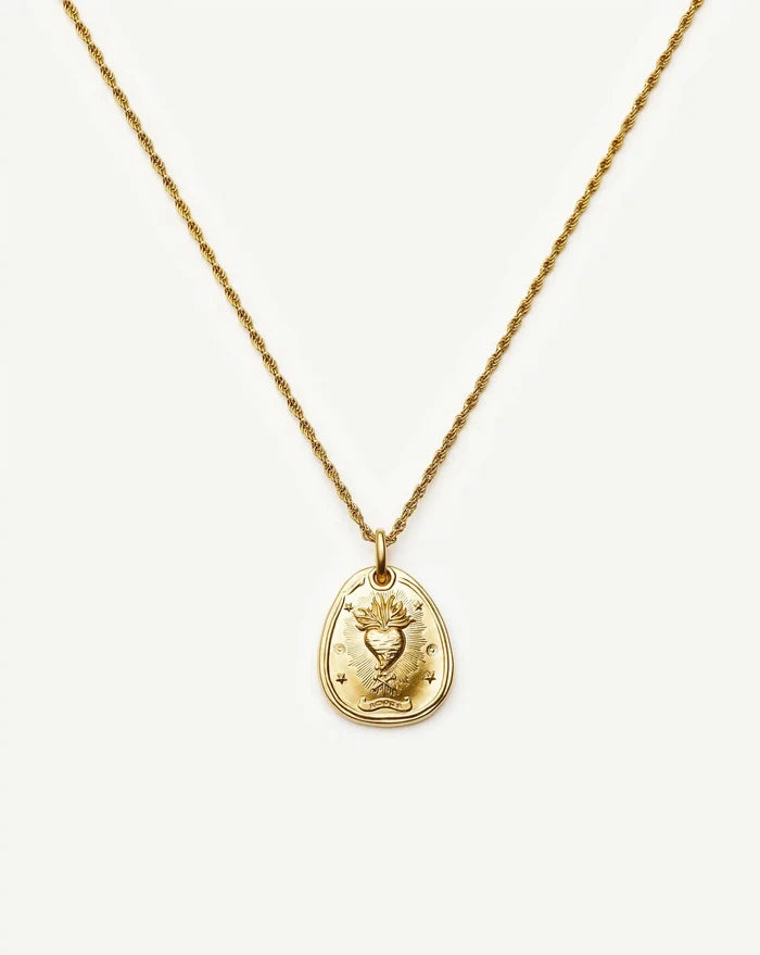 The Heart Talisman Necklace | 18ct Gold Plated Necklaces Missoma