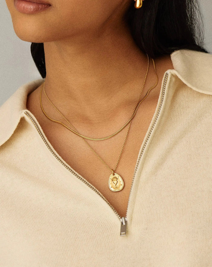 The Heart Talisman Necklace | 18ct Gold Plated Necklaces Missoma
