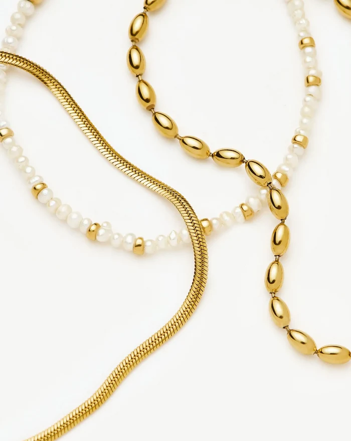 The Ultimate Bracelet Set | 18ct Gold Plated Bracelets Missoma