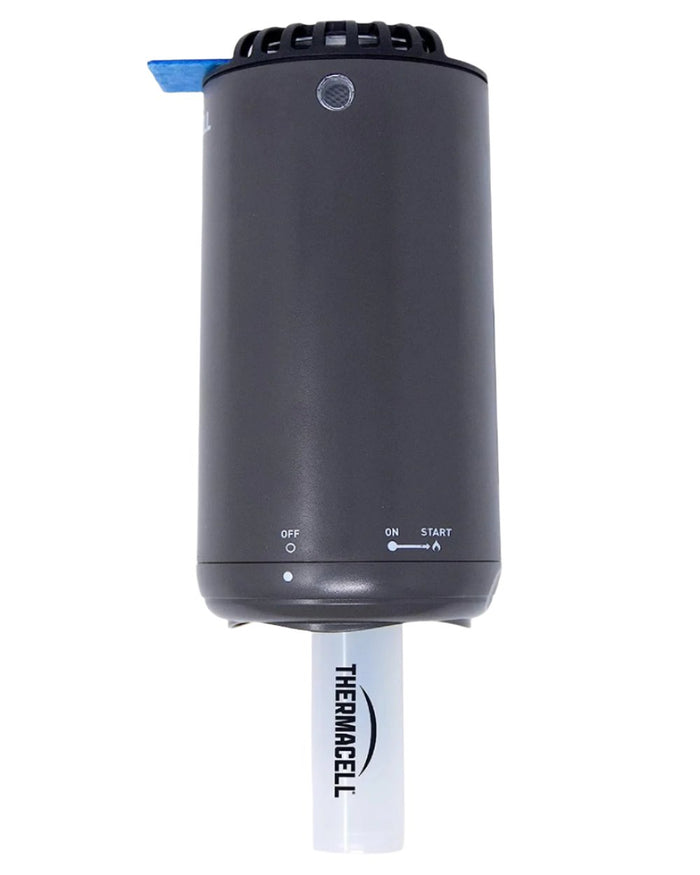 Graphite coloured Thermacell Halo Mini Protector on white background #colour_graphite