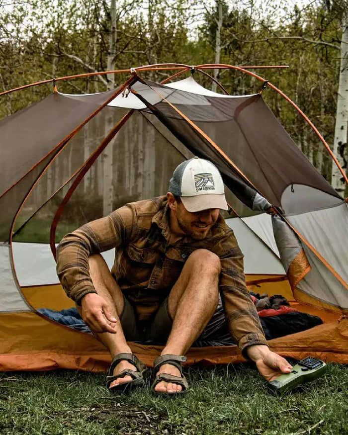 Olive coloured Thermacell MR300 Protector on tent background #colour_olive