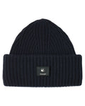 Navy Coloured Tilley Alpine Beanie on white background #colour_navy