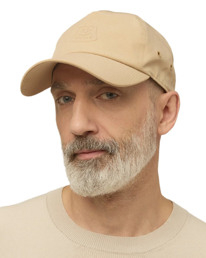Safari Tan Coloured Tilley Travelers Cap on white background #colour_safari-tan