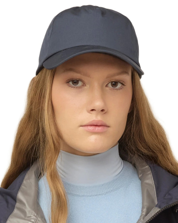 Dark Navy Coloured Tilley The Thermashield Cap on white background #colour_dark-navy