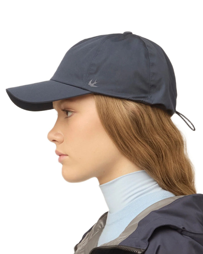 Dark Navy Coloured Tilley The Thermashield Cap on white background #colour_dark-navy