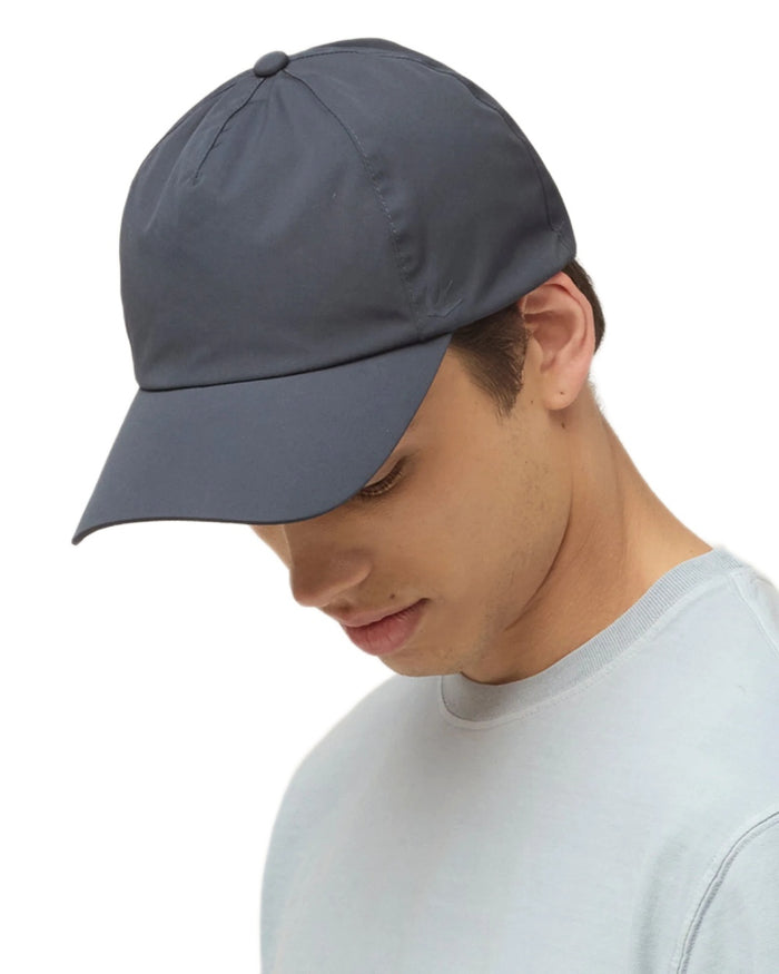 Dark Navy Coloured Tilley The Thermashield Cap on white background #colour_dark-navy