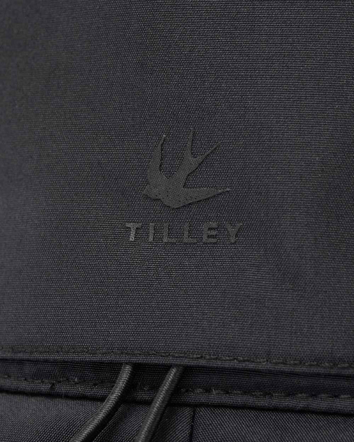 Black Coloured Tilley Thermashield T1 on white background #colour_black