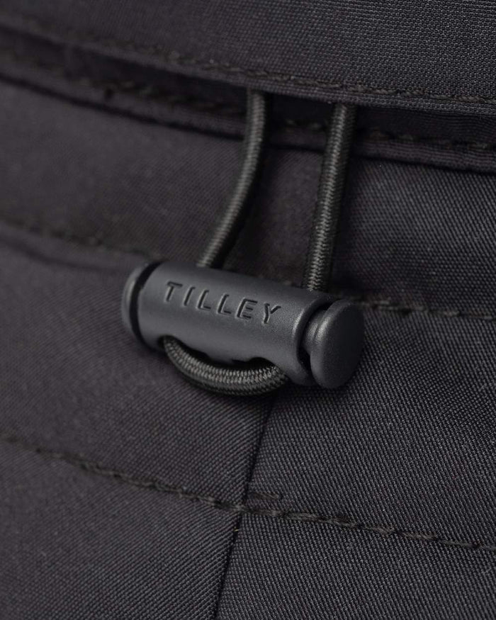Black Coloured Tilley Thermashield T1 on white background #colour_black