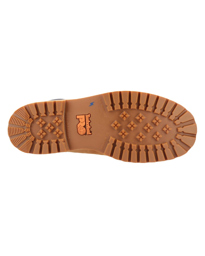 Wheat coloured Timberland Pro Iconic Safety Toe Work Boots on White Background
#colour_wheat