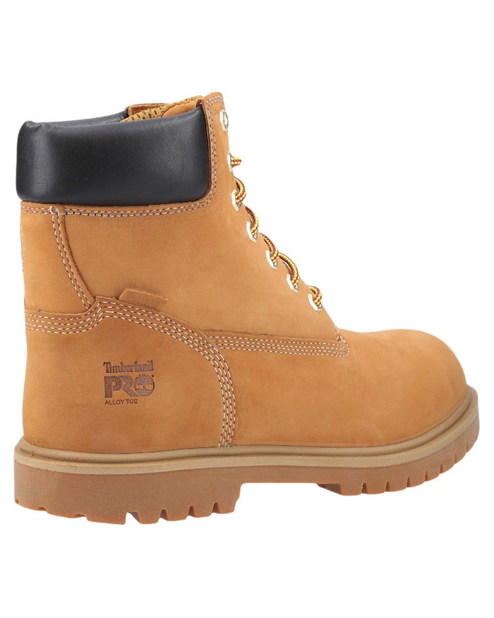 Wheat coloured Timberland Pro Iconic Safety Toe Work Boots on White Background
#colour_wheat