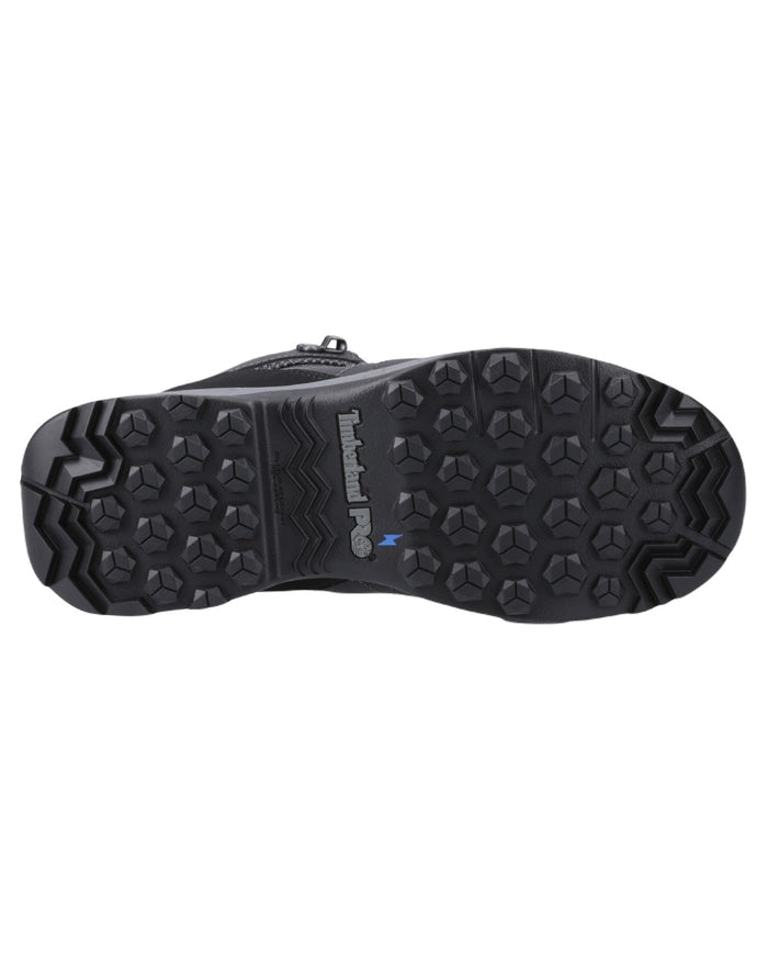 Black Coloured Timberland Pro Mens Switchback LT Safety Boots on White Background
#colour_black