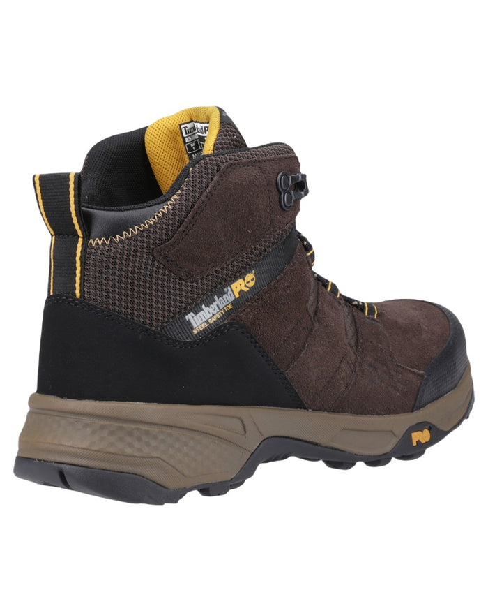 Dark Brown Coloured Timberland Pro Mens Switchback Safety Boot 2.0 on White Background
#colour_dark-brown