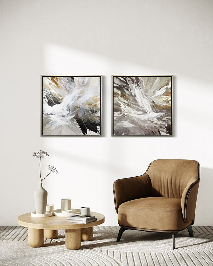 Today I Choose Palette Knives - Limited Edition Canvas Print - Liza Pruitt