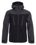 Black coloured TuffStuff ProShell Jacket on white background #colour_black