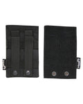Black Coloured Viper Adjustable Panels on white background #colour_black