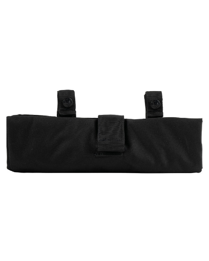 Black Coloured Viper Folding Dump Bag on white background #colour_black