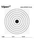 Viper Pro Target Paper Targets On White Background