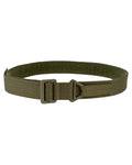 Green Coloured Viper Rigger Belt on white background #colour_green