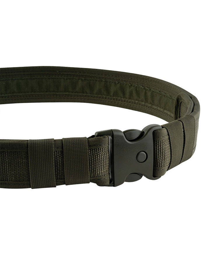 Green Coloured Viper Security Belt on white background #colour_green